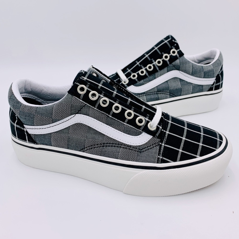 VANS OLD SKOOL PLATFORM Woven Check